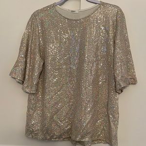 Sequin sparkle top! Like new!